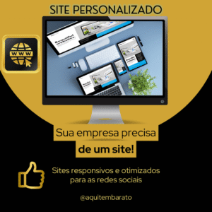 Criação de Sites Personalizados